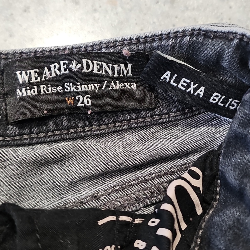 Buffalo David Bitton Women's Gray Skinny Jeans - Picture 6 of 8